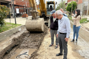 Gestión municipal: Julio Zamora monitoreó obras de entubamiento en General Pacheco