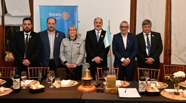 Con la presencia del intendente Julio Zamora, el Rotary Club Tigre renovó sus autoridades