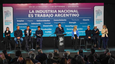 Axel Kicillof, Gabriel Katopodis y Fernando Moreira cerraron la campaña de Fuerza Patria en la Primera Sección