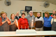 Julio Zamora acompañó el 39° aniversario del Centro de Jubilados y Pensionados "Volver a Vivir" en El Talar