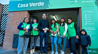 Fernando Moreira inauguró la Casa Verde de Villa Ballester