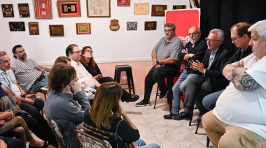 Julio Zamora se reunió con comerciantes de General Pacheco para dialogar sobre las necesidades y proyecciones de la ciudad
