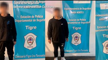 Cometieron un ilícito en Don Torcuato y fueron detenidos por el COT con dinero en efectivo sustraído y pertenencias de las víctimas