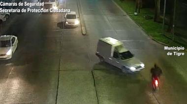 Las cámaras del COT registraron un impactante accidente de tránsito en General Pacheco