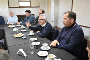 Julio Zamora acercó las propuestas de Somos Buenos Aires a comerciantes en Don Torcuato