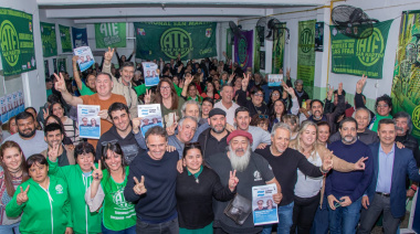 Multitudinario encuentro de Secretarios generales de la Primera sección y delegados de ATE con Katopodis, Moreira y Vilaplana