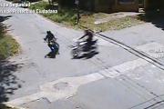 Violento choque entre dos motos en El Talar: ambos conductores resultaron heridos y fueron trasladados al hospital
