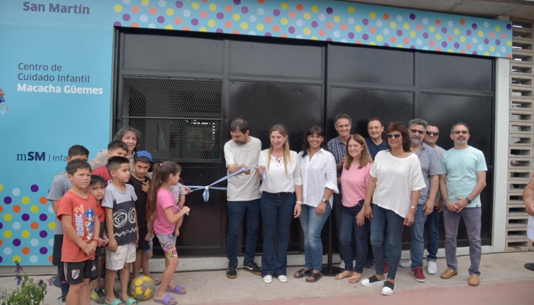 Fernando Moreira inauguró el nuevo Centro de Cuidado Infantil de Villa Hidalgo