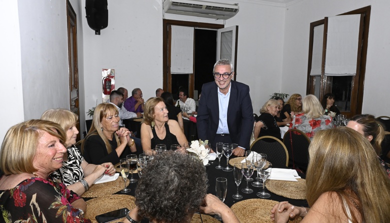 Julio Zamora participó de la celebración por el 91° aniversario del Rotary Club de Tigre centro