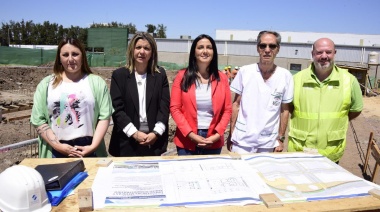 Malvinas Argentinas: se construye un edificio para el SAME
