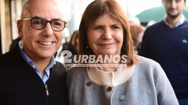 Patricia Bullrich caminó Tres de Febrero junto a su candidato, Gustavo Spalletti