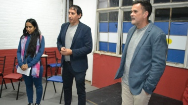 Junto a la Provincia y a la gestión de Daniel Menéndez, Juan Pablo Zaragoza acompaña a emprendedores del distrito