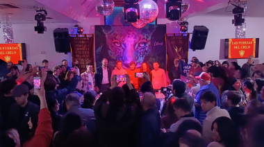 Las Fuerzas del Cielo desembarcaron en San Martín con un fuerte respaldo juvenil y mensajes hacia la interna libertaria