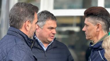 Santiago Lopez Medrano recibió a Cristian Ritondo en San Martin