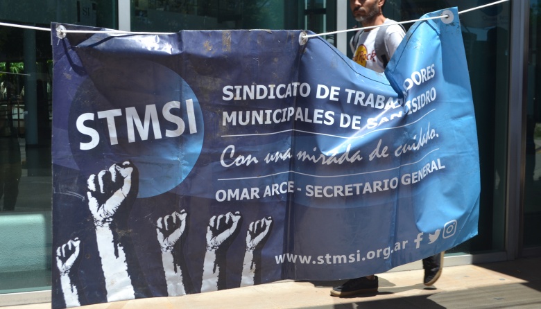 Paro activo en los hospitales municipales de San Isidro convocado por el Sindicato de Municipales