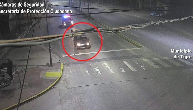 Circulaba por General Pacheco en un auto con actitud sospechosa: el COT lo identificó y fue detenido por portar un arma de fuego y drogas