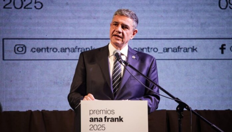 Jorge Macri fue reconocido por el Centro Ana Frank por su compromiso con la memoria y la convivencia