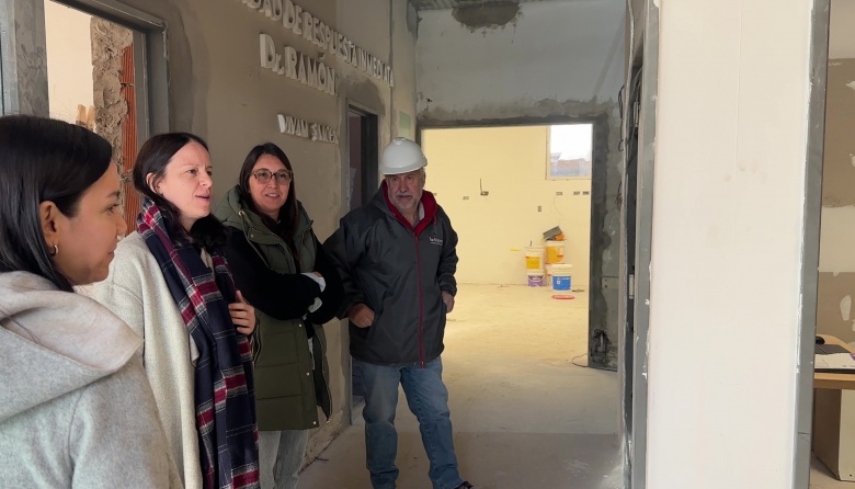 Avanza la construcción de la nueva guardia del Hospital Houssay en el oeste de Vicente López