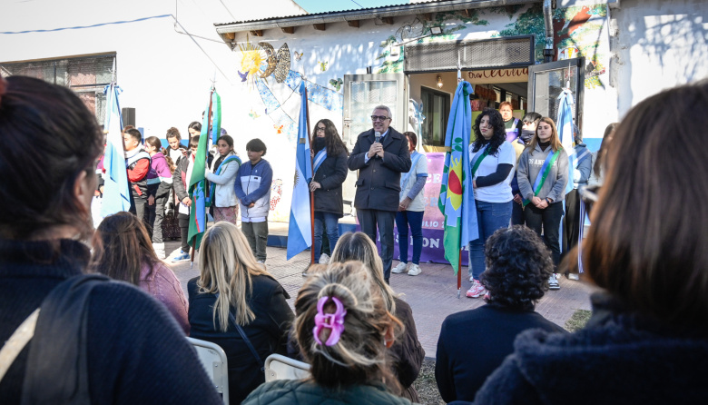 Julio Zamora: “Estamos trabajando mucho en infraestructura escolar para que las escuelas de Tigre se encuentren en las mejores condiciones”