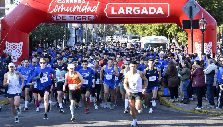 Vecinos y vecinas disfrutaron de una nueva edición de la Carrera Comunidad de Tigre en El Talar