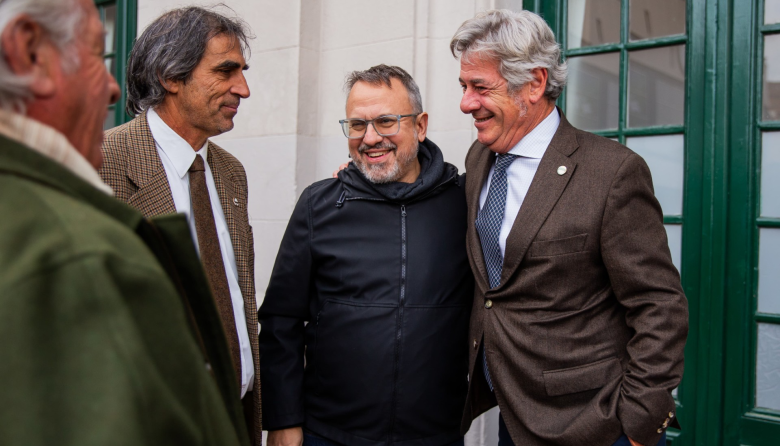 Valenzuela junto a Pino en la Expo Rural: “El campo y la industria del conurbano trabajan en conjunto”