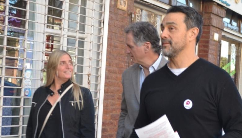 Potencia recorrió San Fernando y presentó propuestas junto a comerciantes