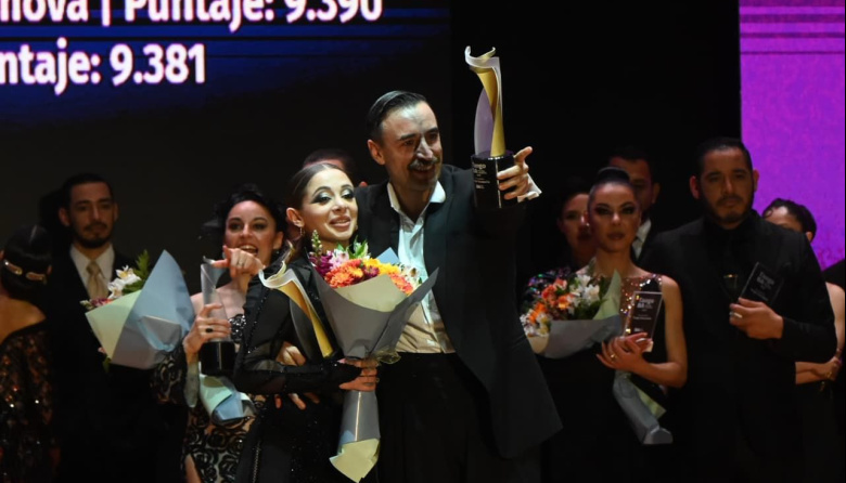Una pareja de la Ciudad ganó el Campeonato Mundial de Tango entre finalistas de 50 países