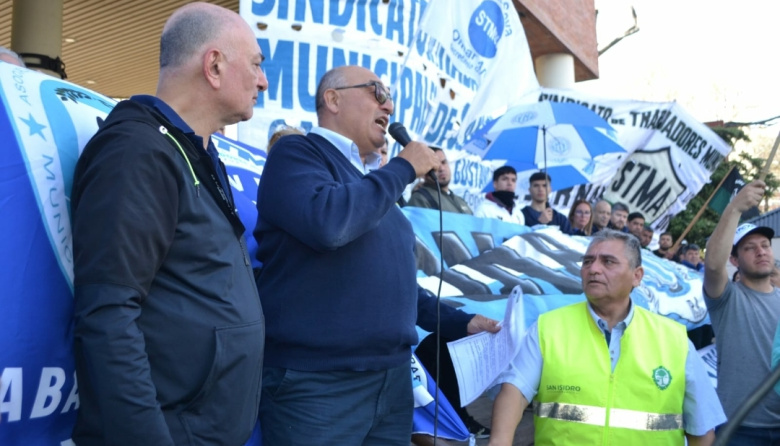 Trabajadores municipales de San Isidro iniciaron medidas de fuerza por incumplimiento del acta paritaria