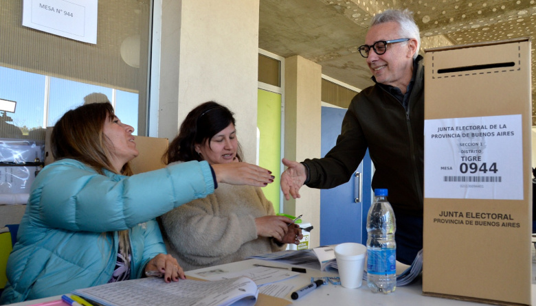 Julio Zamora votó en las elecciones bonaerenses 2025