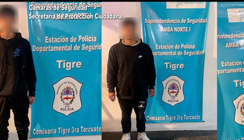 Cometieron un ilícito en Don Torcuato y fueron detenidos por el COT con dinero en efectivo sustraído y pertenencias de las víctimas