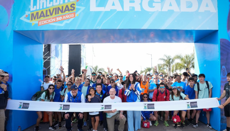 Más de 15.000 vecinos participaron de la 6ta edición del Circuito Malvinas