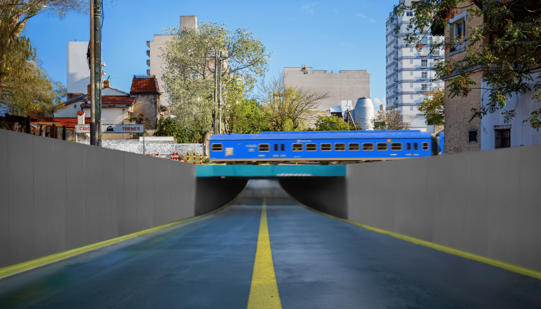 Valenzuela anunció la construcción de un túnel en Caseros financiado en su totalidad con fondos municipales