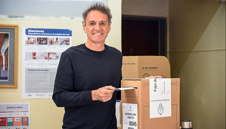 Votó Katopodis: “Hoy los argentinos y argentinas deciden el rumbo”