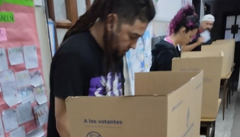 Votó Gabriel "Rasta" Muñoz: "La jornada electoral es defender la democracia; tiene que ser un día festivo"