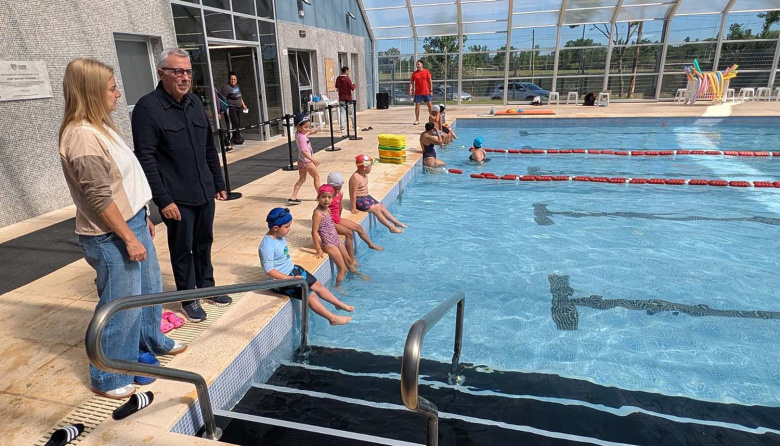 El intendente Julio Zamora supervisó el funcionamiento del Polideportivo N°19 "José 'Bocha' Marrero" de General Pacheco