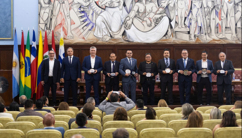 Luis Vivona acompañó el lanzamiento de las segundas Jornadas Latinoamericanas de Integración Judicial “Jueces por la Paz”
