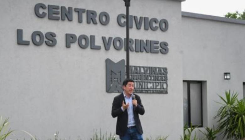 Leo Nardini inauguró el nuevo Centro Cívico de Los Polvorines