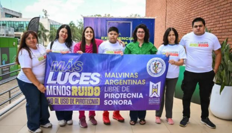 Más luces, menos ruido: Malvinas Argentinas refuerza la campaña en contra del uso de pirotecnia sonora