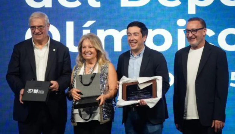 Se realizó la entrega de la gran Gala del Deporte Olímpico Argentino en Malvinas Argentinas