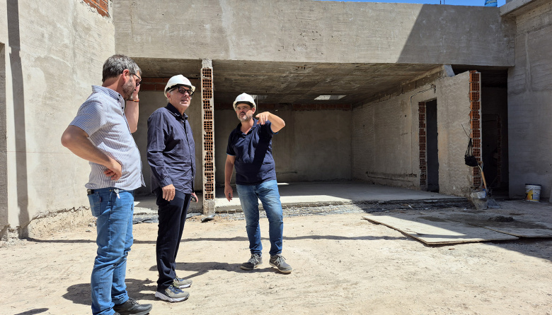 Cultura: avanza la construcción del futuro Teatro Municipal de El Talar