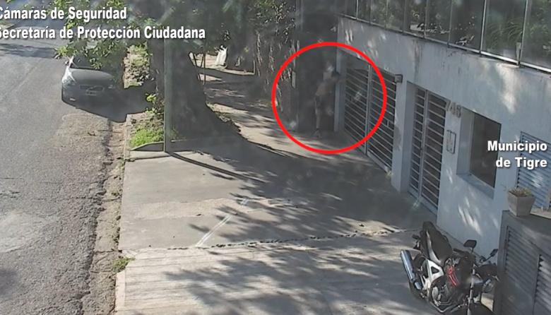 En Tigre centro, el COT detuvo a un individuo que ingresó a un domicilio a plena luz del día para robar 