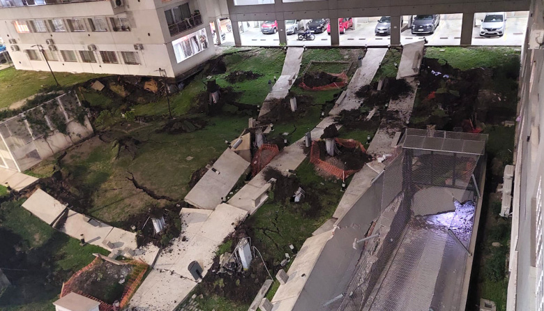La Ciudad les garantiza alojamiento a los vecinos evacuados tras el derrumbe en Parque Patricios