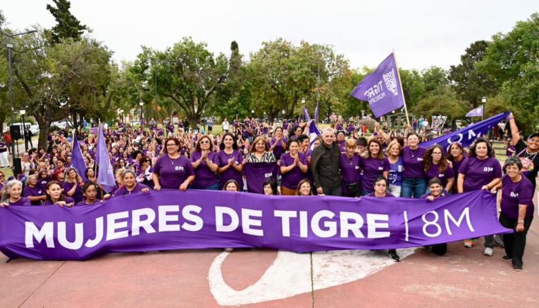 8M: Las mujeres del Municipio de Tigre vivieron un convocante encuentro de reflexión en General Pacheco