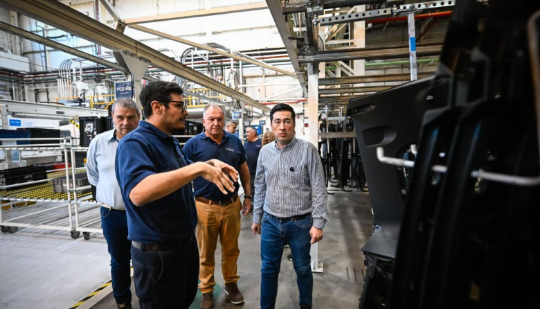 Nardini destacó la potencialidad de desarrollo que se genera junto al sector privado