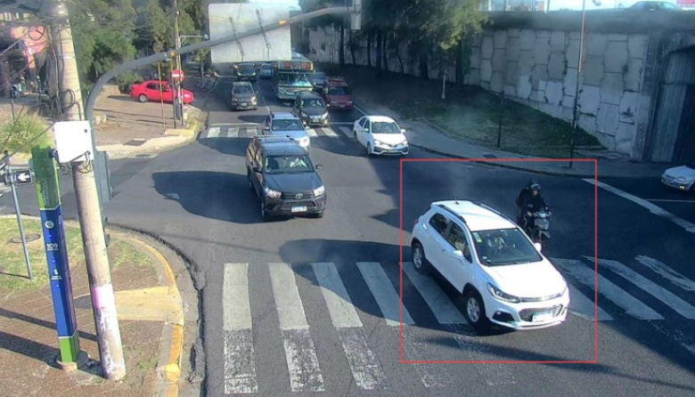 Vicente López: chocaron en moto y fueron asistidos gracias a un Punto Seguro