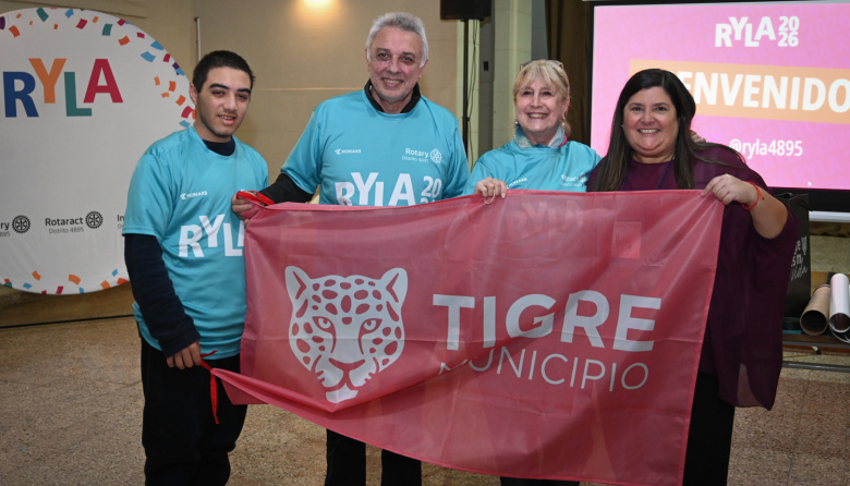 Benavídez: Julio Zamora acompañó la apertura del Seminario de Liderazgo para Jóvenes del Rotary Internacional