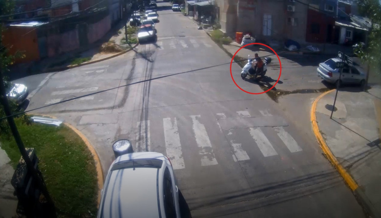 Vio una moto, la robó y se fue caminando: fue detectado y detenido por la Patrulla de Vicente López