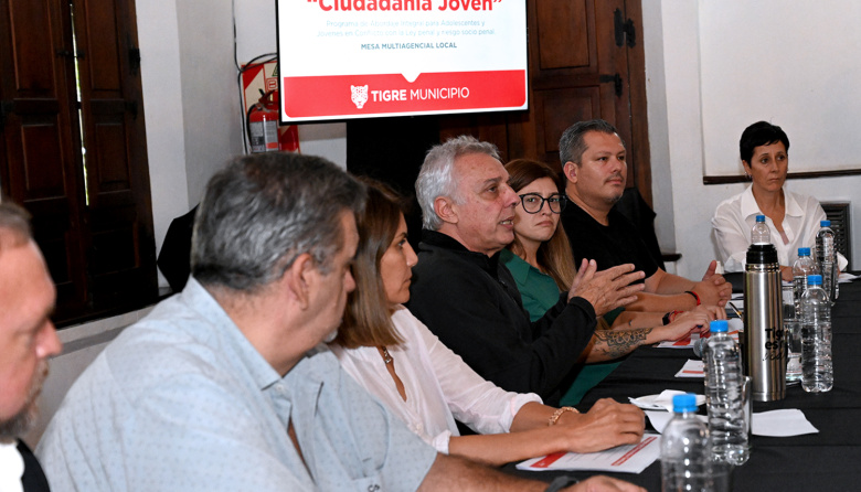 Con la presencia de Julio Zamora, el Municipio lanzó el programa Entramados Tigre "Ciudadanía Joven"