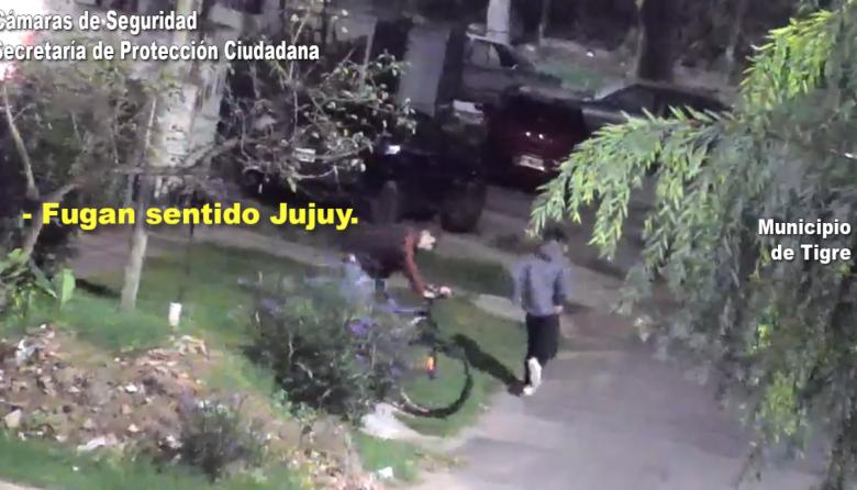 Ilícito captado por las cámaras del COT: los malvivientes fueron detenidos