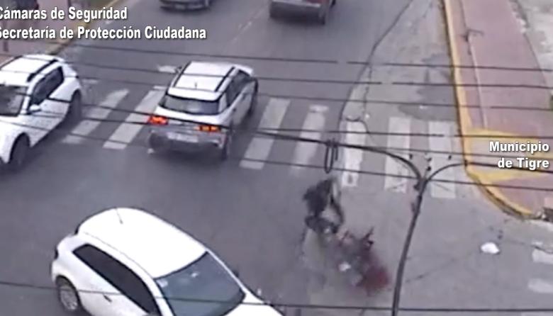No fue tragedia de casualidad: rápida asistencia del Sistema de Protección Ciudadana a una víctima de un siniestro vial